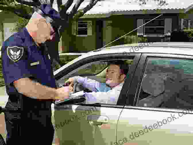 A Driver Being Pulled Over By A Police Officer For Driving Without A License Driving Without A License Janine Joseph