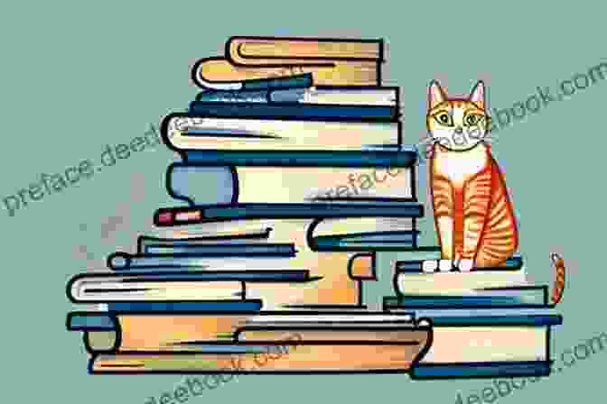 A Ginger Tomcat Perched Atop A Stack Of Books In A Cozy Bookstore The Cat Who Saved Books: A Novel