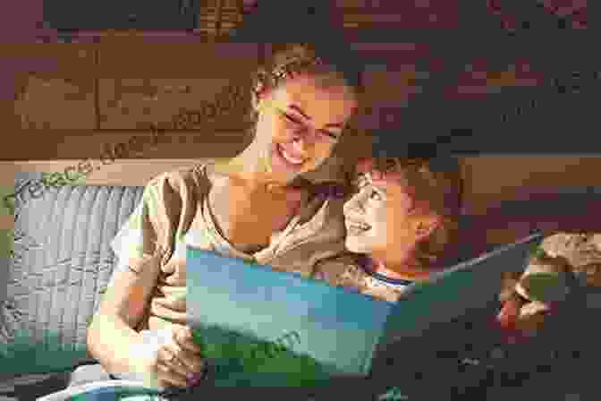 A Parent And Child Reading A Bedtime Story Together, With The Child Signing The Words In American Sign Language. No Night Night: A Bedtime Story In English And American Sign Language