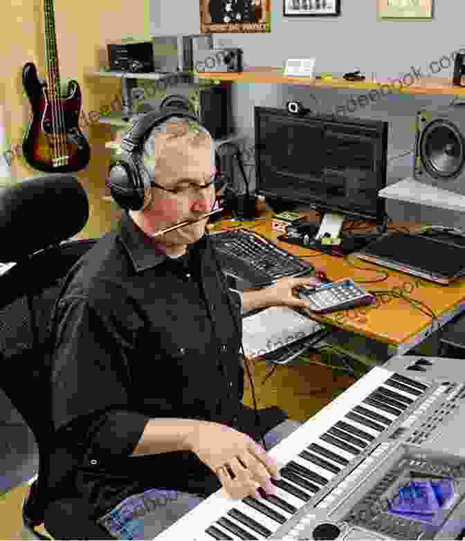 A Photo Of A Composer Working On A Computer, Surrounded By Musical Instruments And Equipment. Music Composition In The 21st Century: A Practical Guide For The New Common Practice