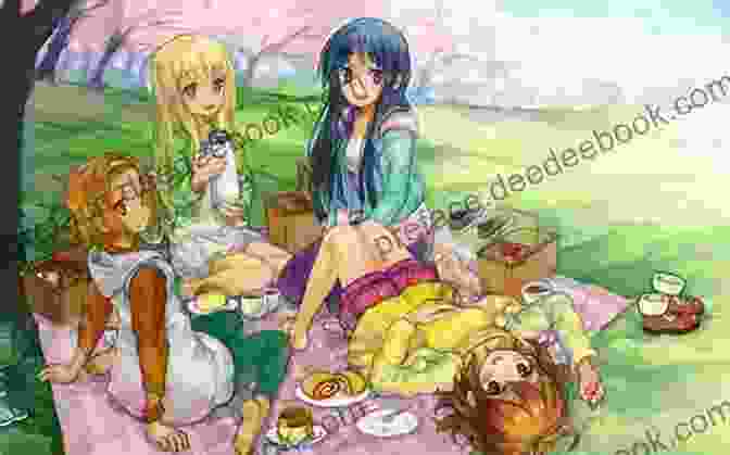 Ako Misaki And Her Friends Enjoying A Picnic In The Park Ako Misaki Story: My Birthday Was Very HAPPY