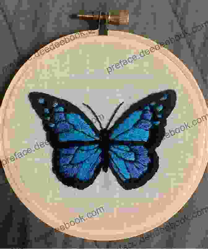 An Embroidery Motif Of A Butterfly Happy Stitching CROSS STITCH Patterns: Embroidery Motifs