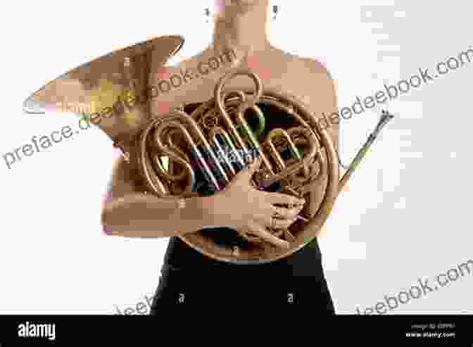 French Horn Player Holding The Instrument Intermediate Studies For Developing Artists On The French Horn (Meredith Music Resource)