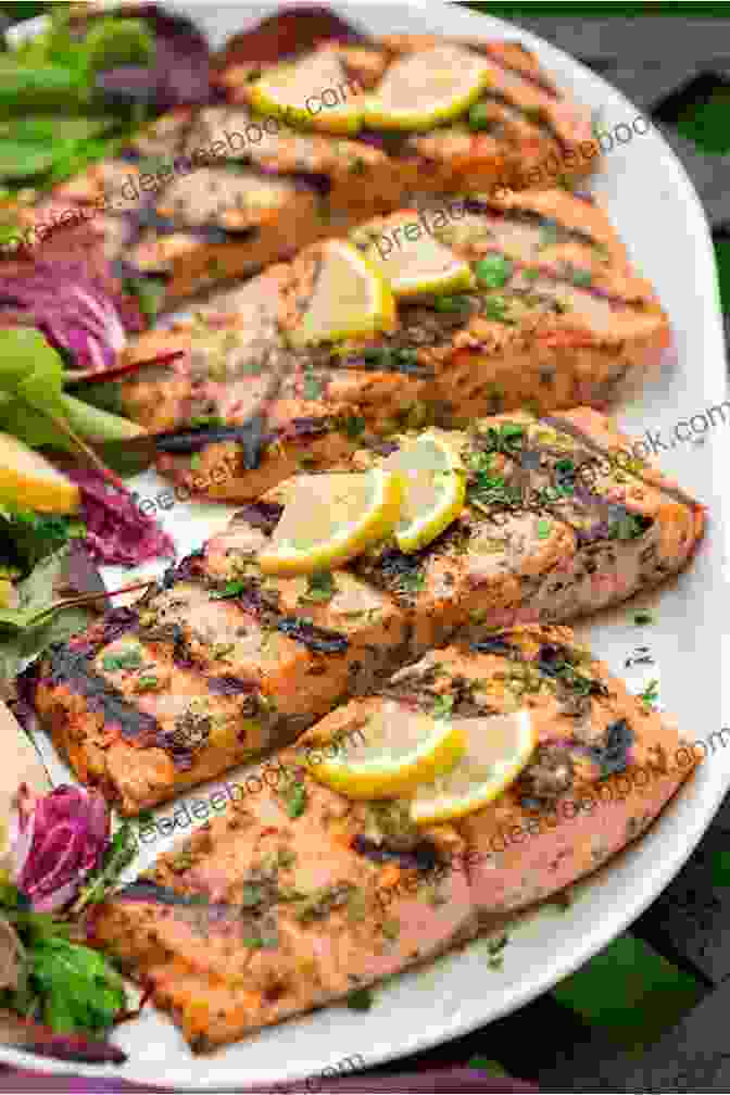 Grilled Salmon Fillet With Melted Lemon Herb Butter On A Plate How To Cook Fish Fred Waitzkin