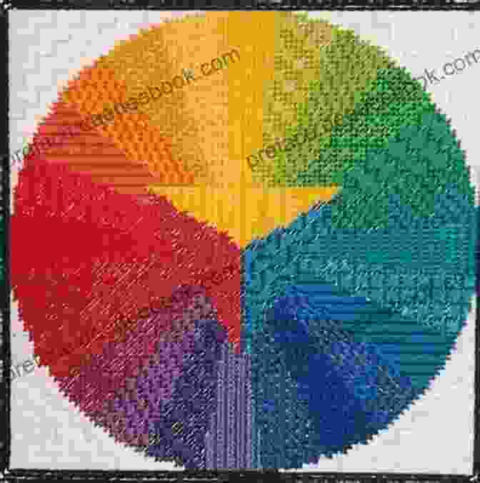 Image Of A Color Wheel Used In Bargello Needlepoint Bargello Needlepoint Guideline For Beginners: Basic Technique And Things Related To Bargello Needlepoint