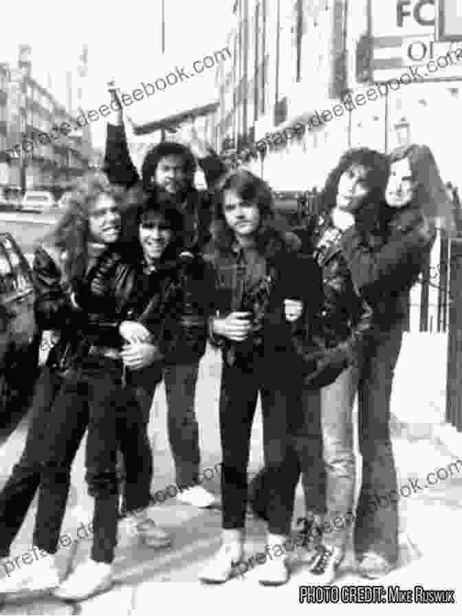Jon Zazula With Anthrax In 1984 Heavy Tales: The Metal The Music The Madness As Lived By Jon Zazula