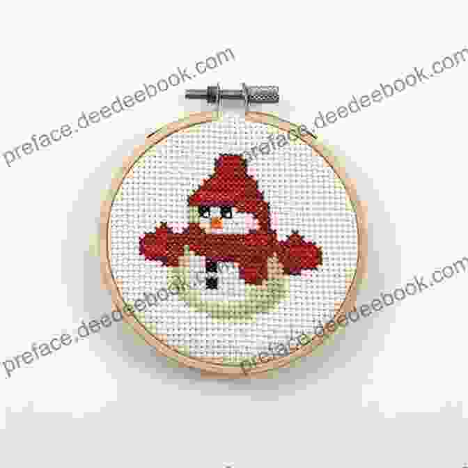 Playful Snowman Cross Stitch Pattern Christmas Cross Stitch Patterns 24 Festive Designs: Embroidery Patterns