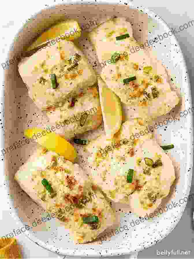Poached Halibut Fillet With Creamy Dill Sauce On A Plate How To Cook Fish Fred Waitzkin