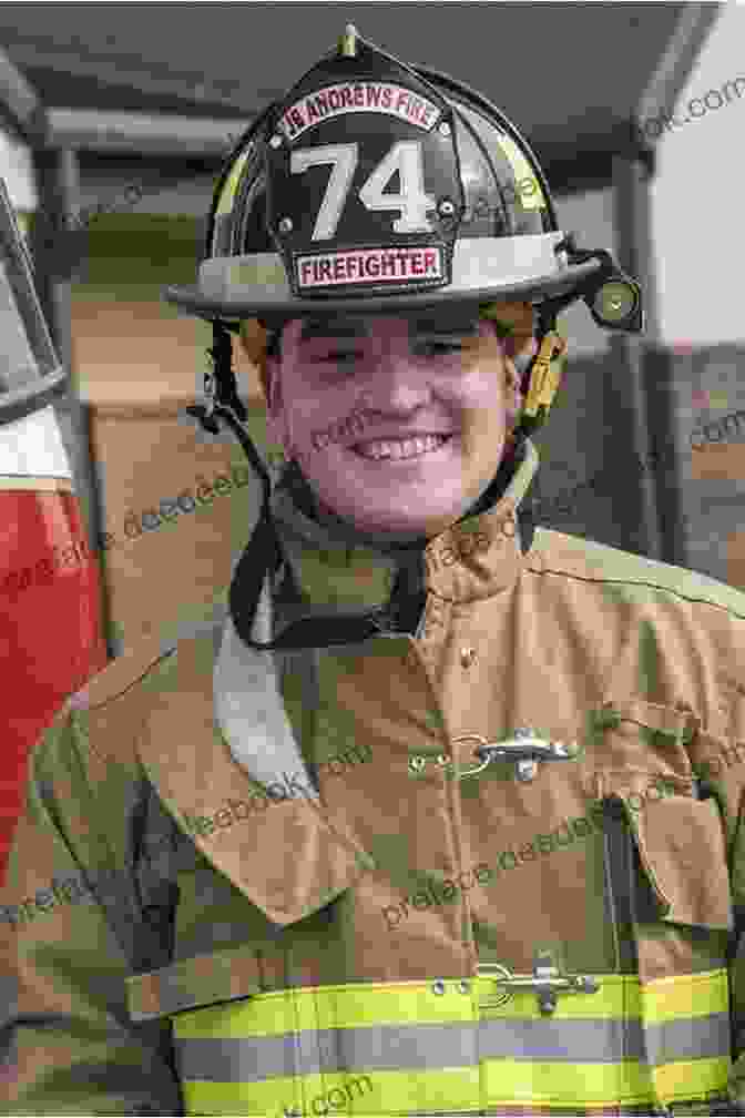 Robert Bunker, A Dedicated Firefighter And Community Servant, Poses In Uniform With A Determined Expression. Never Off Duty Robert J Bunker