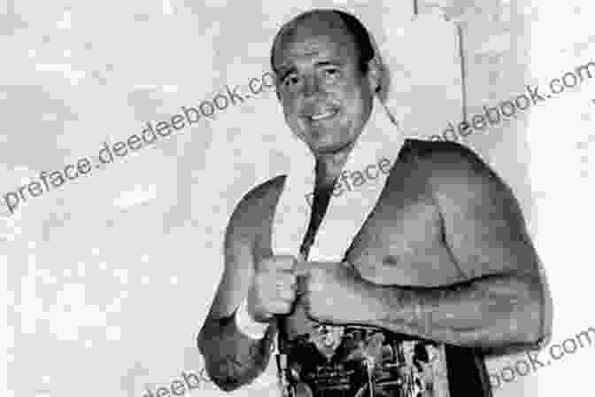 Verne Gagne Posing With The NWA World Heavyweight Championship. Pro Wrestling: The Fabulous The Famous The Feared And The Forgotten: Verne Gagne (Letter G 6)