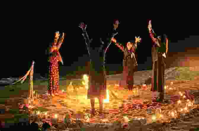 Witches Performing A Ritual In The Rain When Witches Hear The Rain: A Pagan Children S Rhyme