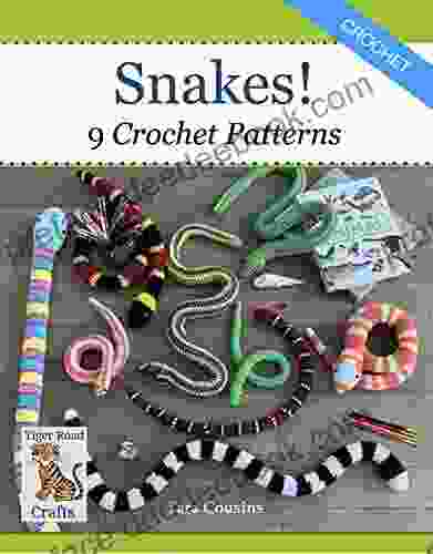 Snakes : 9 Crochet Patterns (Tiger Road Crafts)
